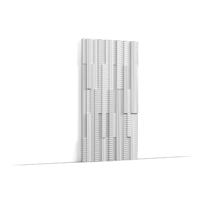 W216 MATRIX Panneau Revêtement Mural Décoratif 3d – 200 x 25 x1,6 (L x l x h) Orac Decor