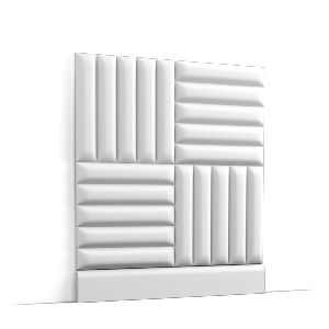 W218 QUILT Panneau Revêtement Mural Décoratif 3d – 200 x 25 x 2.3 (L x l x h) Orac Decor