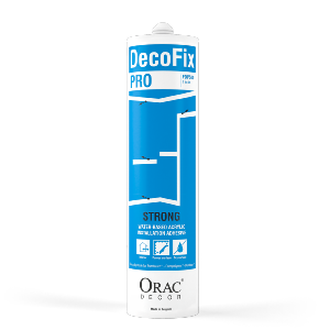 Colle Decofix Pro FDP500 Orac Decor - fixation corniches, moulure, plinthes -  290 ml