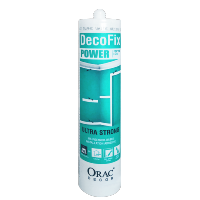 Colle Decofix Power FDP700 Orac Decor - Fixation ultra fort panneau, corniche, moulures, plinthes  - 290ml
