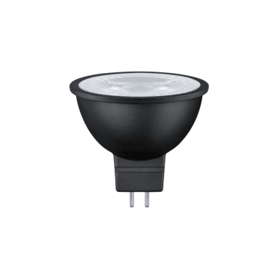 Ampoule noire 6,5W LED GU5,3 - 12 v- Paulmann