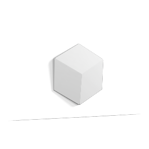 W105 ROMBUS - élément décoratif pour former des motifs verticaux et horizontaux - 34,6x30x3cm (L x l x h)